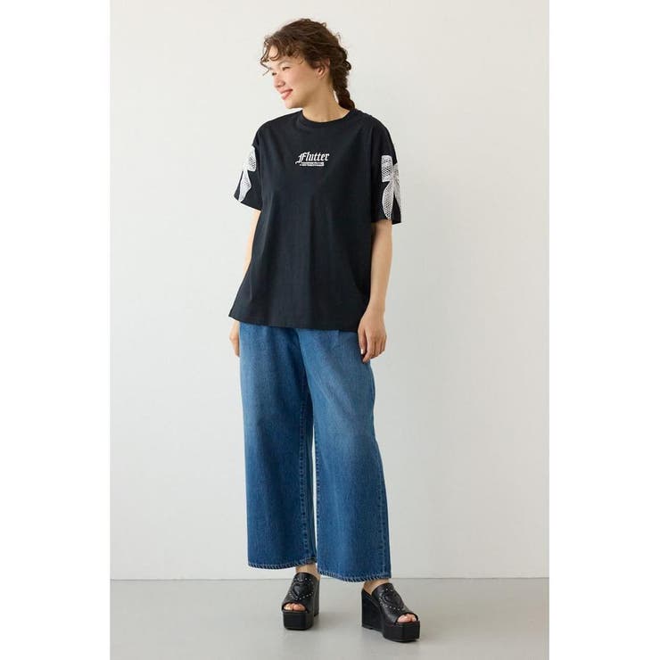 Ribon×Butterfly TEE | RODEO CROWNS WIDE BOWL | 詳細画像11 