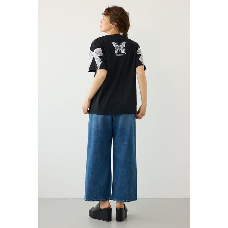 Ribon×Butterfly TEE | RODEO CROWNS WIDE BOWL | 詳細画像12 