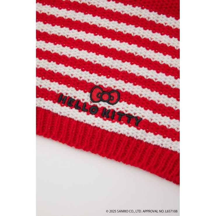 (サンリオキャラクターズ) ネコミミニットビーニー | RODEO CROWNS WIDE BOWL | 詳細画像10 