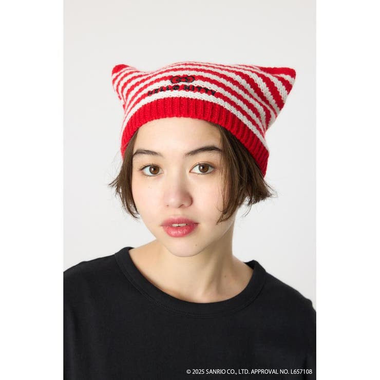 (サンリオキャラクターズ) ネコミミニットビーニー | RODEO CROWNS WIDE BOWL | 詳細画像13 
