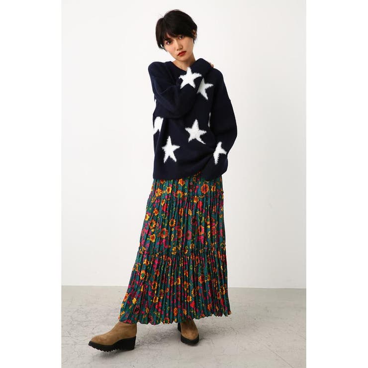 フローラルプリーツマキシスカート 品番 Bjlw Rodeo Crowns Wide Bowl ロデオクラウンズ ワイドボウル のレディースファッション通販 Shoplist ショップリスト