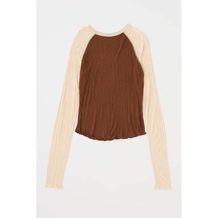 BRN | BROAD RIB ラグラントップス | MOUSSY OUTLET