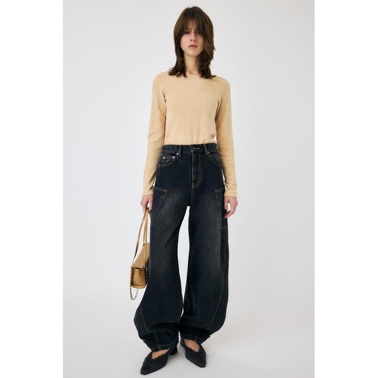 VELOUR TOUCH ロングスリーブトップス | MOUSSY OUTLET | 詳細画像1 