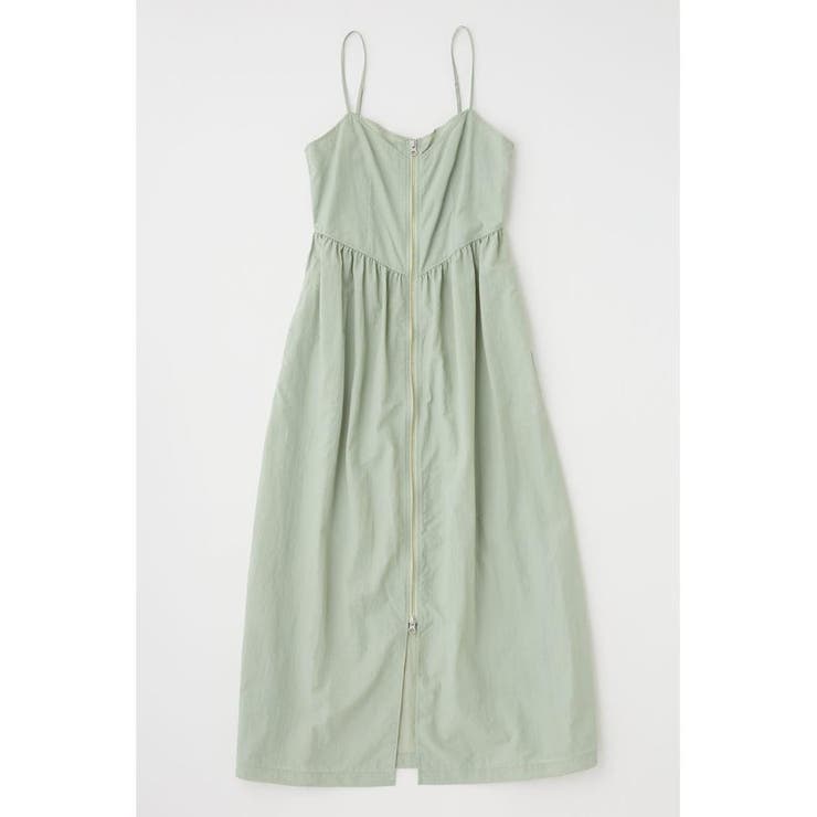 FRONT ZIP NYLON キャミドレス | MOUSSY OUTLET | 詳細画像18 