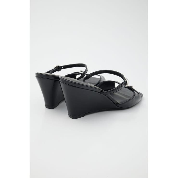 DOUBLE BELTED WEDGE サンダル | MOUSSY OUTLET | 詳細画像4 