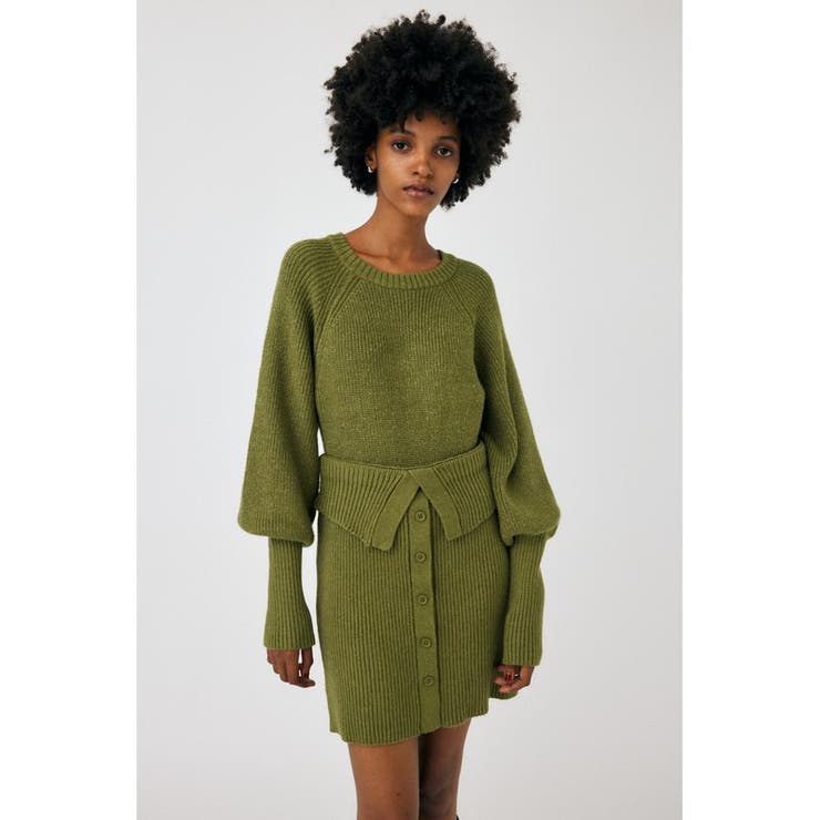 PUFF SHOULDER MINI ドレス | MOUSSY OUTLET | 詳細画像12 