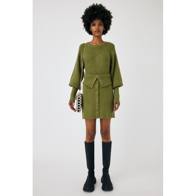 PUFF SHOULDER MINI ドレス | MOUSSY OUTLET | 詳細画像14 