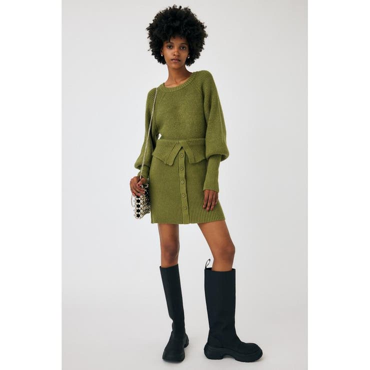 PUFF SHOULDER MINI ドレス | MOUSSY OUTLET | 詳細画像11 