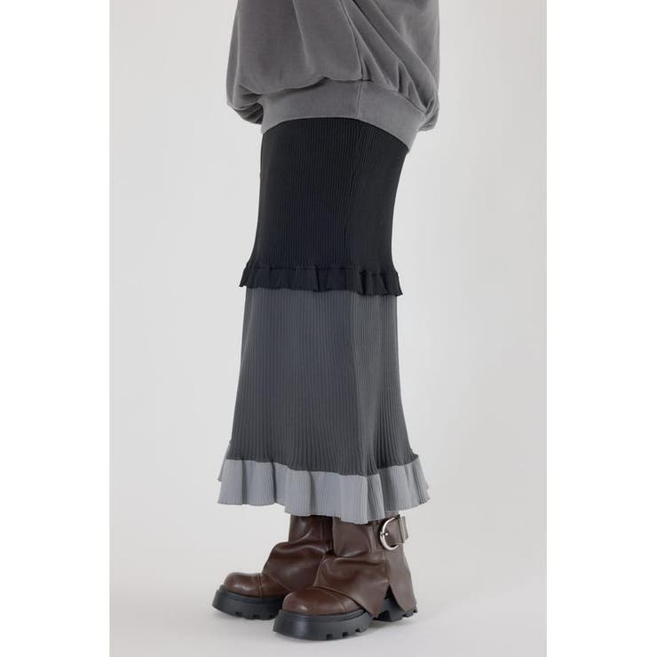 A-LIGHT フリル切替ニットスカート | RODEO CROWNS WIDE BOWL | 詳細画像11 