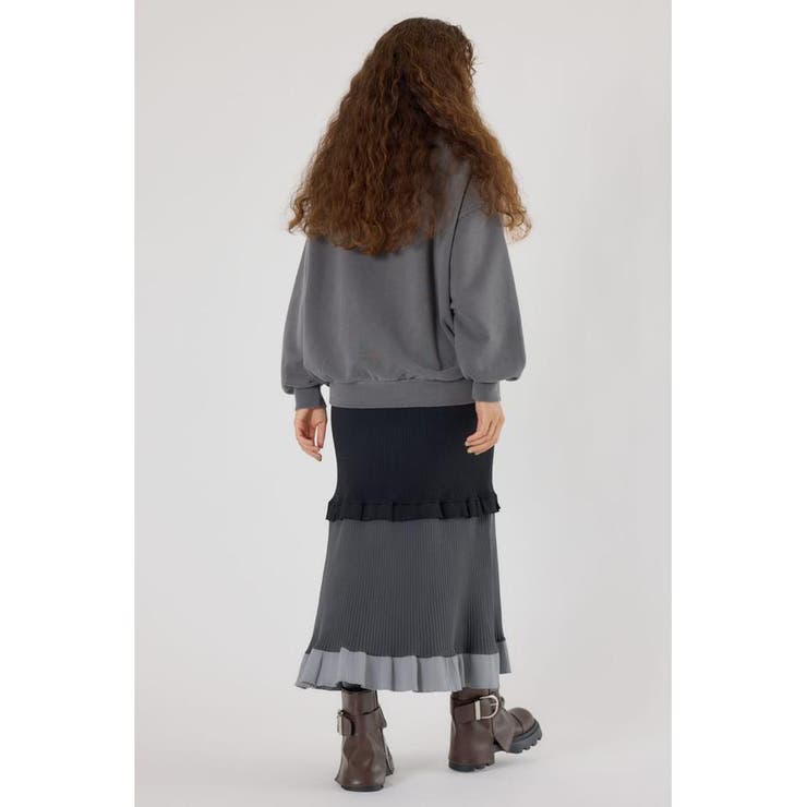 A-LIGHT フリル切替ニットスカート | RODEO CROWNS WIDE BOWL | 詳細画像14 