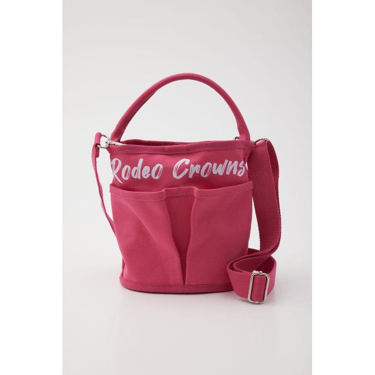 PNK | バケツポケットミニトートバッグ | RODEO CROWNS WIDE BOWL