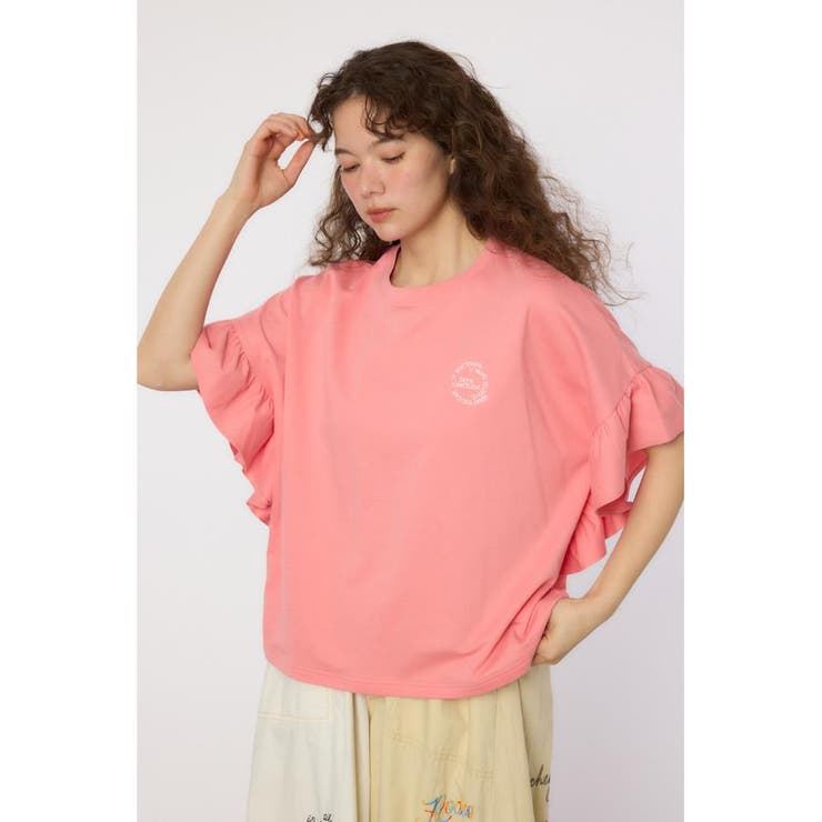 アメリカ製ヴィンテージ お花のペイント ボリュームスリーブトップス OTOE RODEO CROWNS WIDE BOWL | 【UNISEX】(Ryu Ambe)Yee Haw シャツ