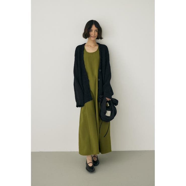 レースアップワンピース リサイクルポリエステル使用 | MOUSSY OUTLET | 詳細画像1 