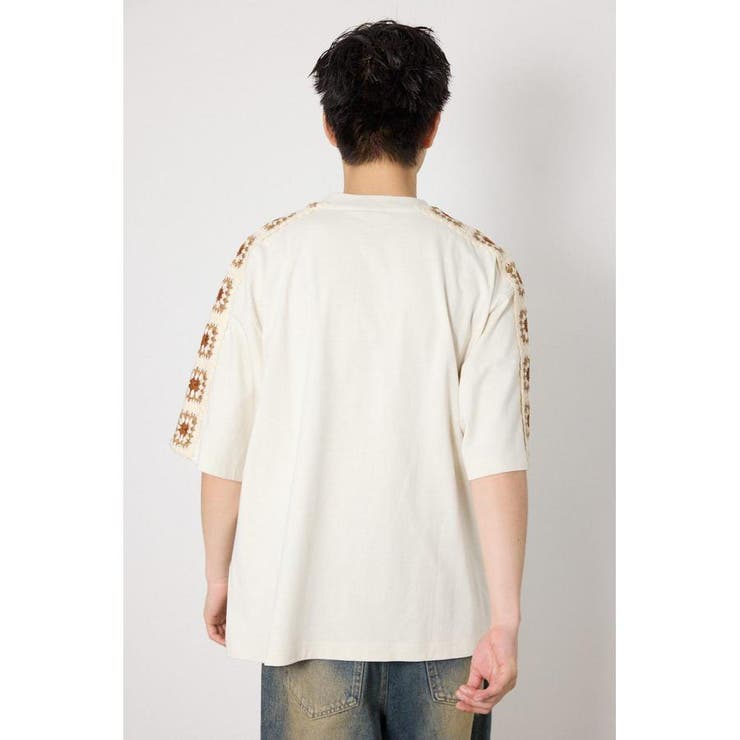 クロシェラインヘンリーTシャツ | RODEO CROWNS WIDE BOWL | 詳細画像5 