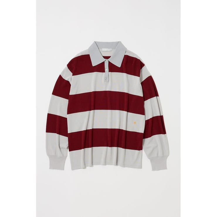 BORDER KNIT ポロ | MOUSSY OUTLET | 詳細画像20 