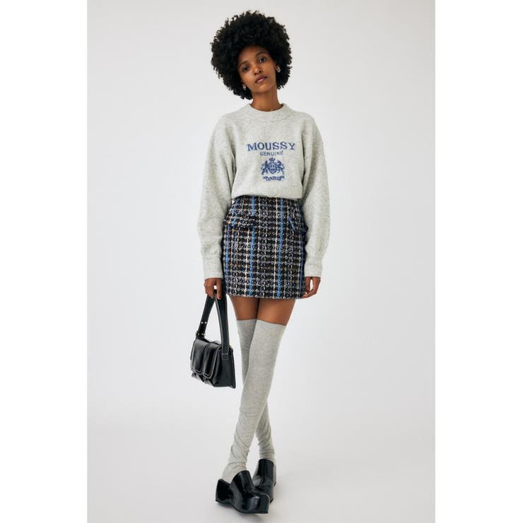 NEP TWEED ミニスカート | MOUSSY OUTLET | 詳細画像4 