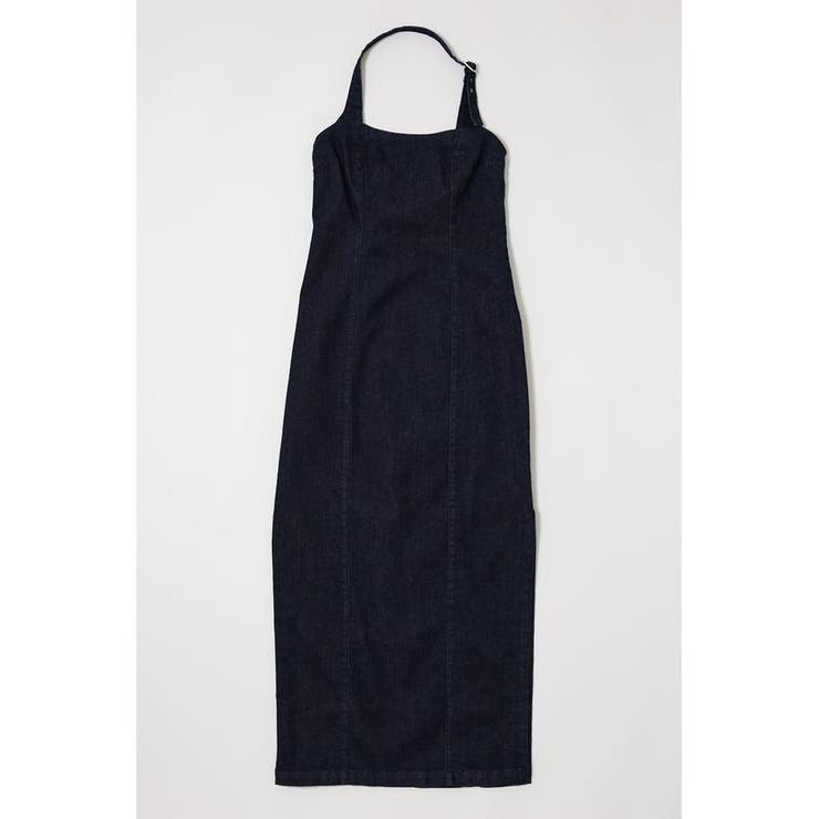 HALTER STRAP デニムドレス | MOUSSY OUTLET | 詳細画像15 