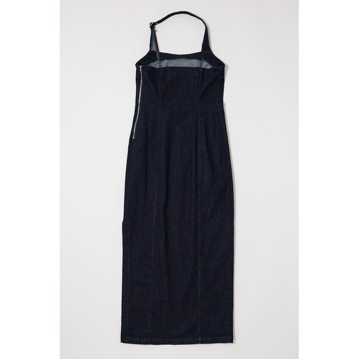HALTER STRAP デニムドレス | MOUSSY OUTLET | 詳細画像16 