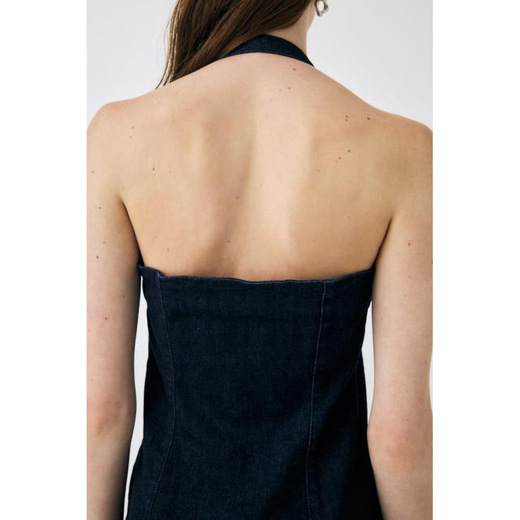 HALTER STRAP デニムドレス | MOUSSY OUTLET | 詳細画像11 