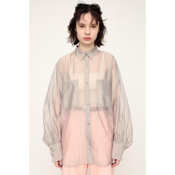 SHINY SHEER シャツ | SLY OUTLET | 詳細画像24 