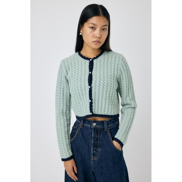 GLITTER ニットカーディガン | MOUSSY OUTLET | 詳細画像18 