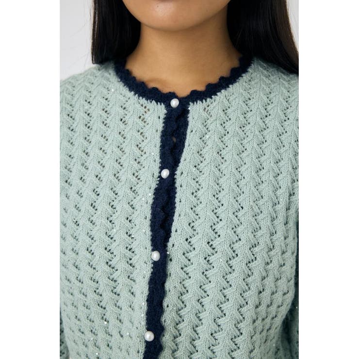 GLITTER ニットカーディガン | MOUSSY OUTLET | 詳細画像22 