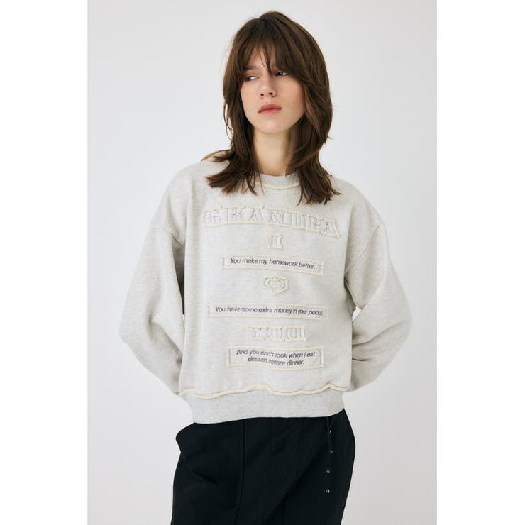 GRUNGE MESSAGE プルオーバー | MOUSSY OUTLET | 詳細画像10 