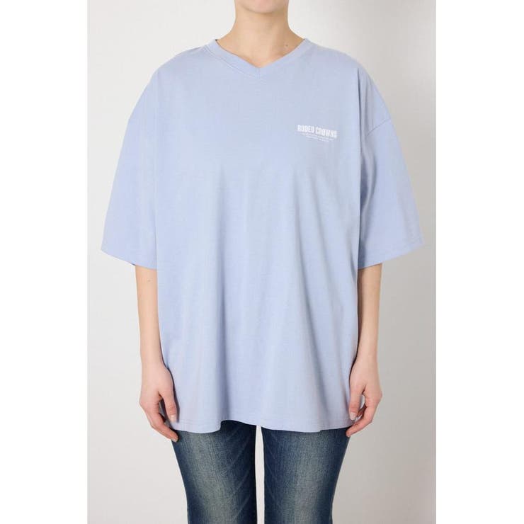 エンボスロゴVネックTシャツ | RODEO CROWNS WIDE BOWL | 詳細画像30 