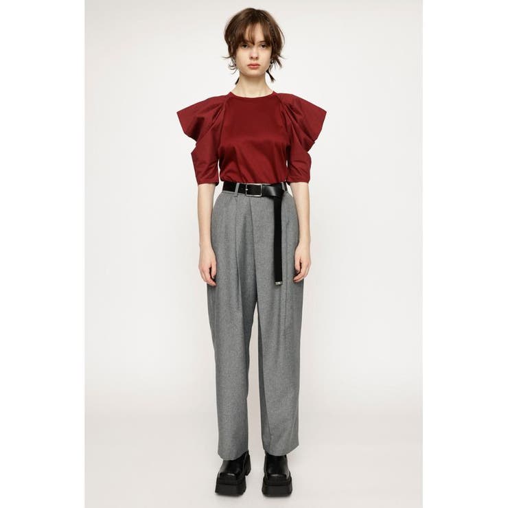 T.GRY | TUCK TAPERED LOOSE パンツ | SLY OUTLET