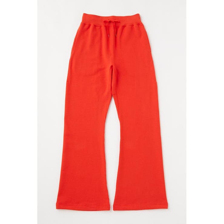 マウジー レッドスウェットパンツ MOUSSY CURVE LINE スウェットパンツ RED -ファッション通販