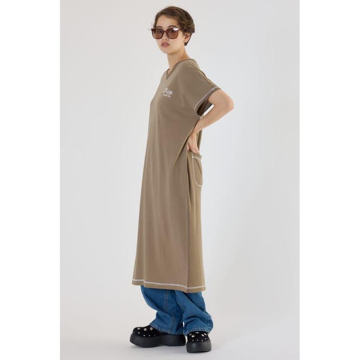 配色ステッチニットコンビワンピース | RODEO CROWNS WIDE BOWL | 詳細画像29 