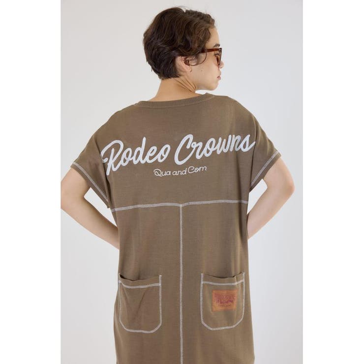 配色ステッチニットコンビワンピース | RODEO CROWNS WIDE BOWL | 詳細画像34 