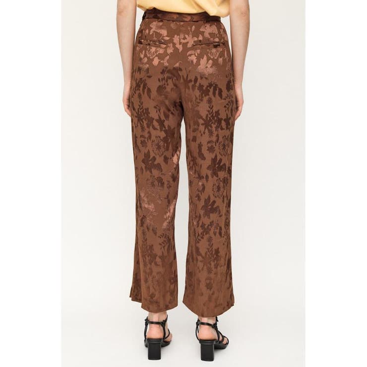 FRONT SLIT SHINY FLOWER パンツ | SLY OUTLET | 詳細画像14