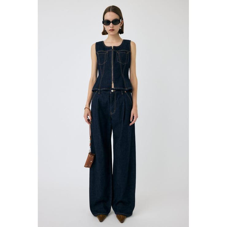 WAIST FIT デニムベスト | MOUSSY OUTLET | 詳細画像11 