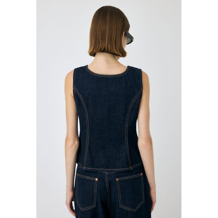 WAIST FIT デニムベスト | MOUSSY OUTLET | 詳細画像15 
