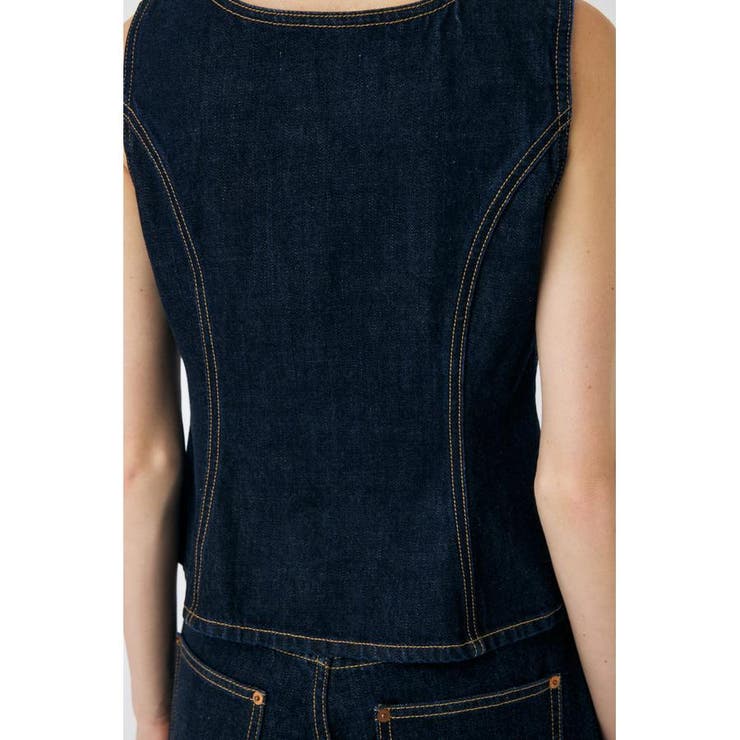 WAIST FIT デニムベスト | MOUSSY OUTLET | 詳細画像18 
