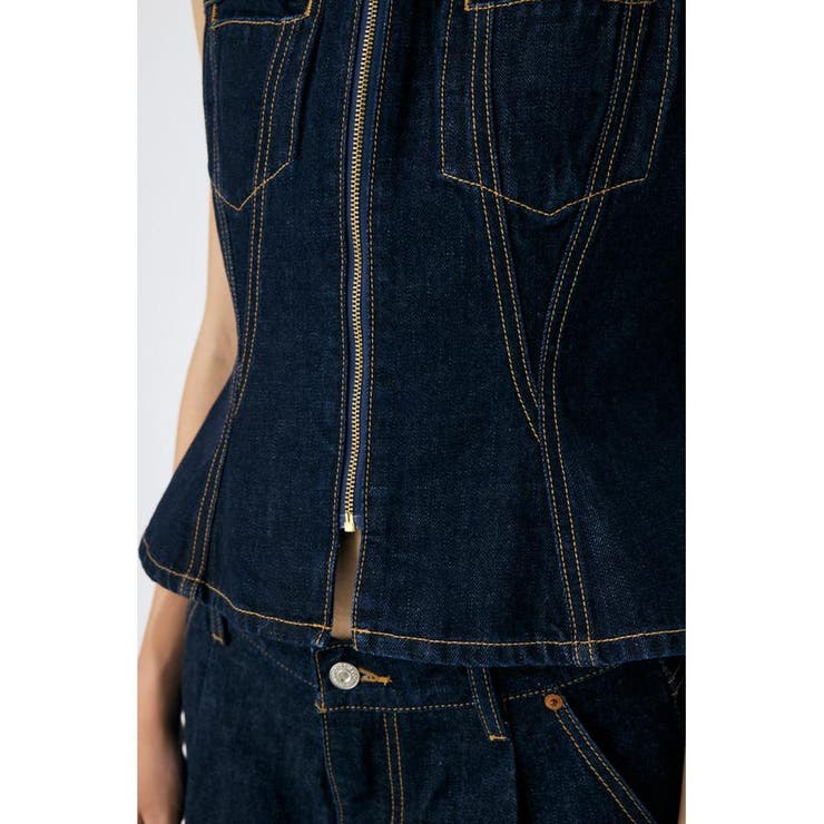 WAIST FIT デニムベスト | MOUSSY OUTLET | 詳細画像19 