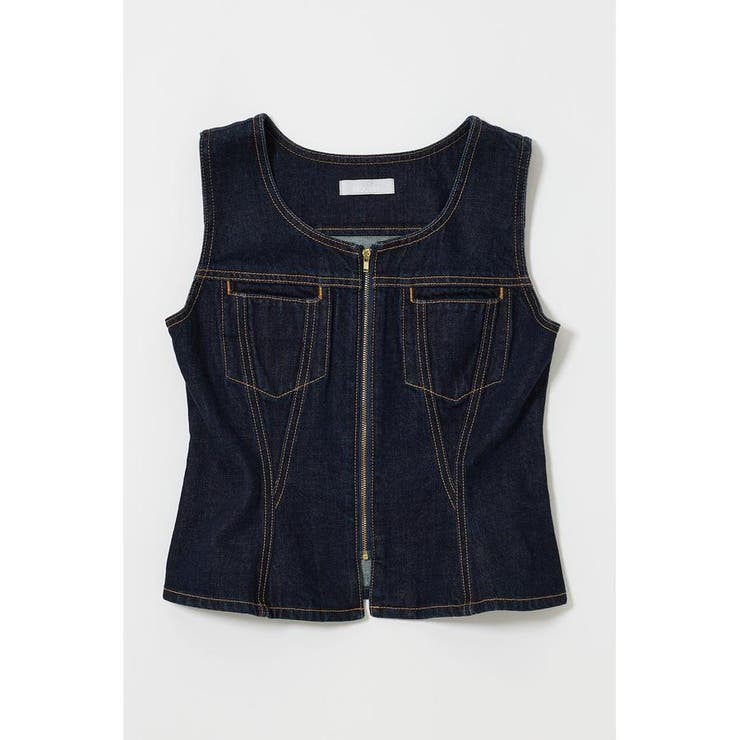 WAIST FIT デニムベスト | MOUSSY OUTLET | 詳細画像20 