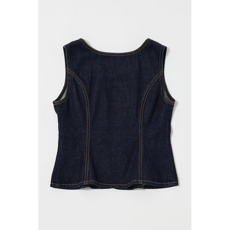 WAIST FIT デニムベスト | MOUSSY OUTLET | 詳細画像21 