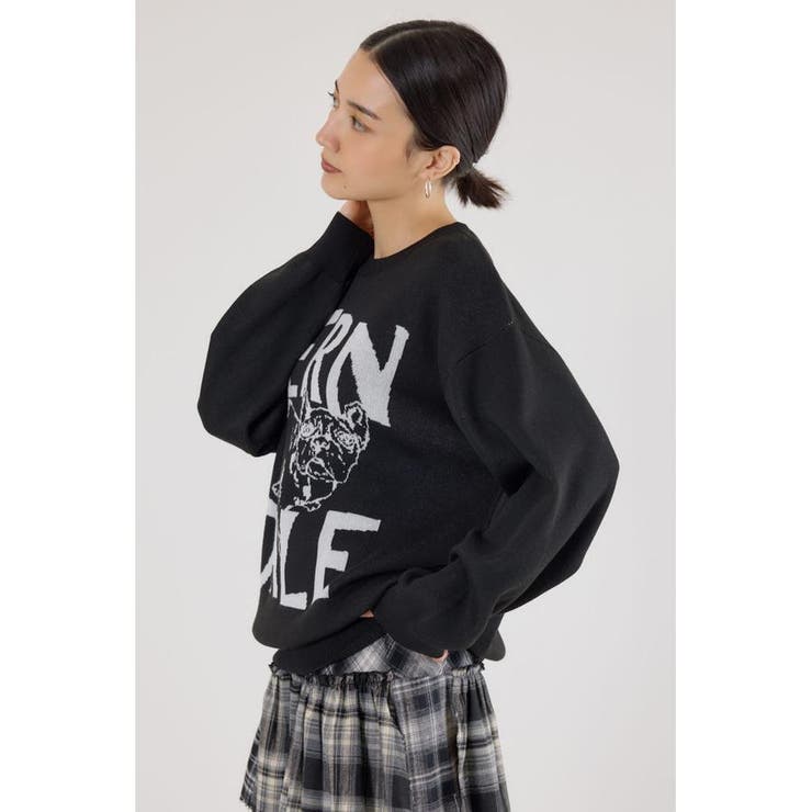 アニマルジャガードニットトップス | RODEO CROWNS WIDE BOWL | 詳細画像16 