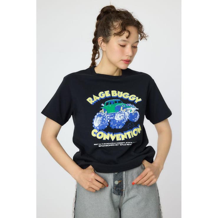 BLK | Rage  Buggy Tシャツ | RODEO CROWNS WIDE BOWL