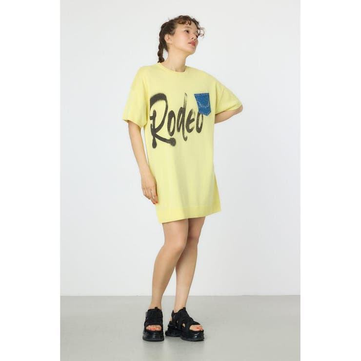 スプレーロゴニットワンピース | RODEO CROWNS WIDE BOWL | 詳細画像18 