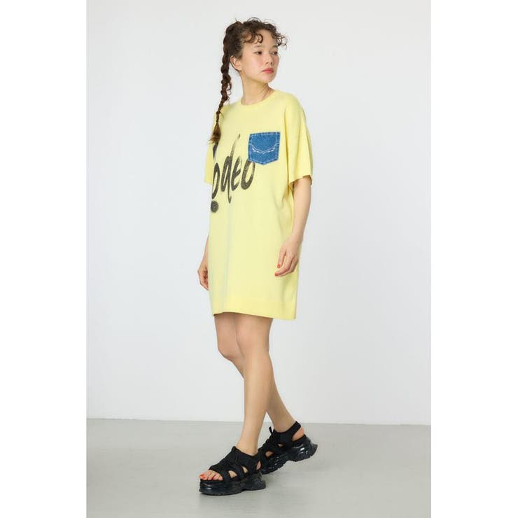 スプレーロゴニットワンピース | RODEO CROWNS WIDE BOWL | 詳細画像19 