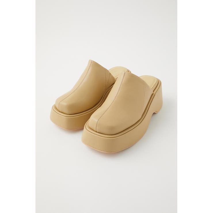 F/LEATHER CLOG ミュール[品番：BJLW0023496]｜MOUSSY OUTLET