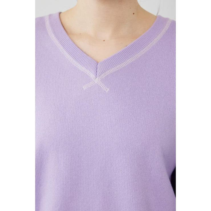 スウェットライク2wayネックニットトップス | RODEO CROWNS WIDE BOWL | 詳細画像20 