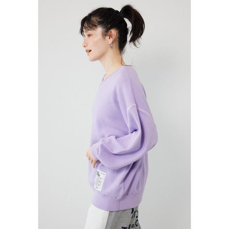 スウェットライク2wayネックニットトップス | RODEO CROWNS WIDE BOWL | 詳細画像13 