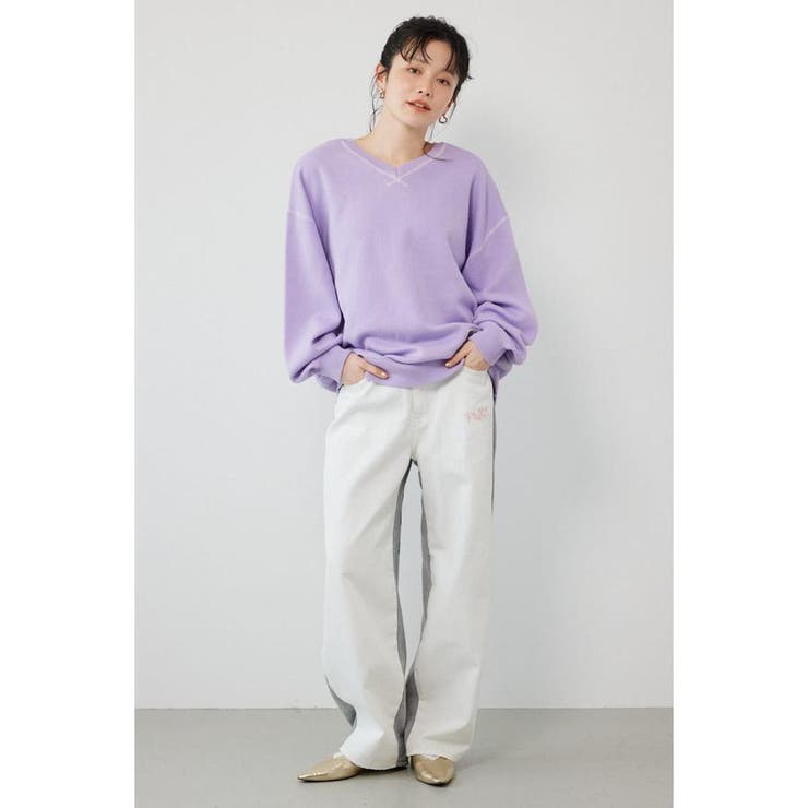 スウェットライク2wayネックニットトップス | RODEO CROWNS WIDE BOWL | 詳細画像15 