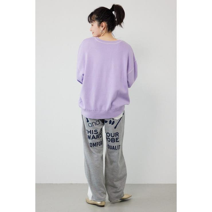 スウェットライク2wayネックニットトップス | RODEO CROWNS WIDE BOWL | 詳細画像16 