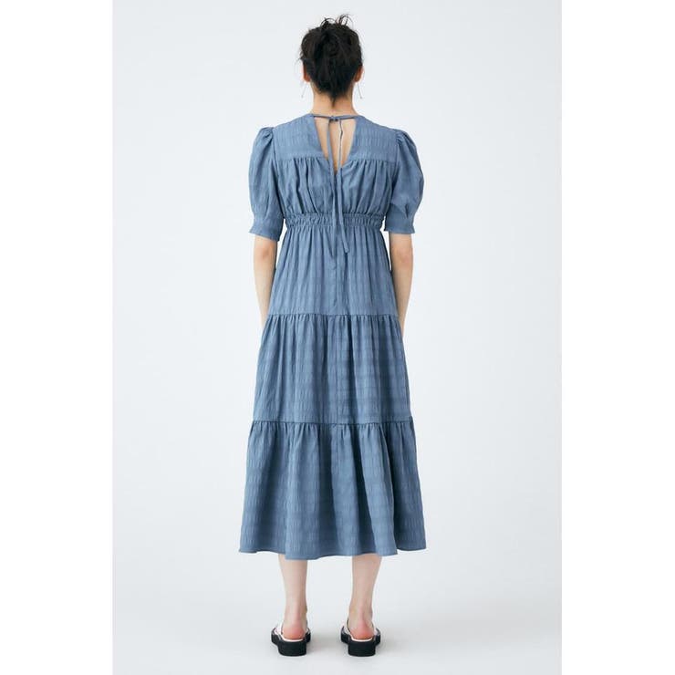 TUCKED SLEEVE TIERED ドレス | MOUSSY OUTLET | 詳細画像23 