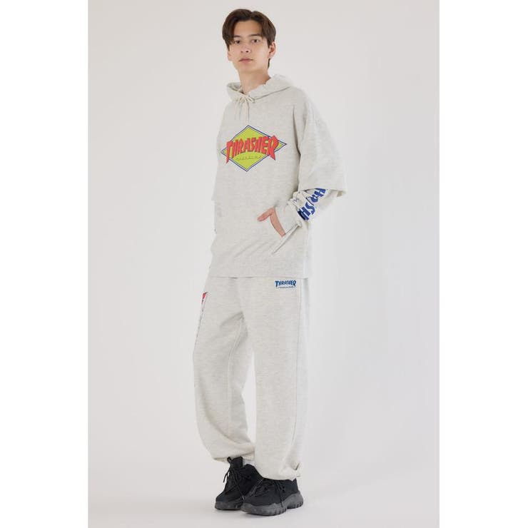 (THRASHER) レイヤードスウェットパーカー | RODEO CROWNS WIDE BOWL | 詳細画像30 